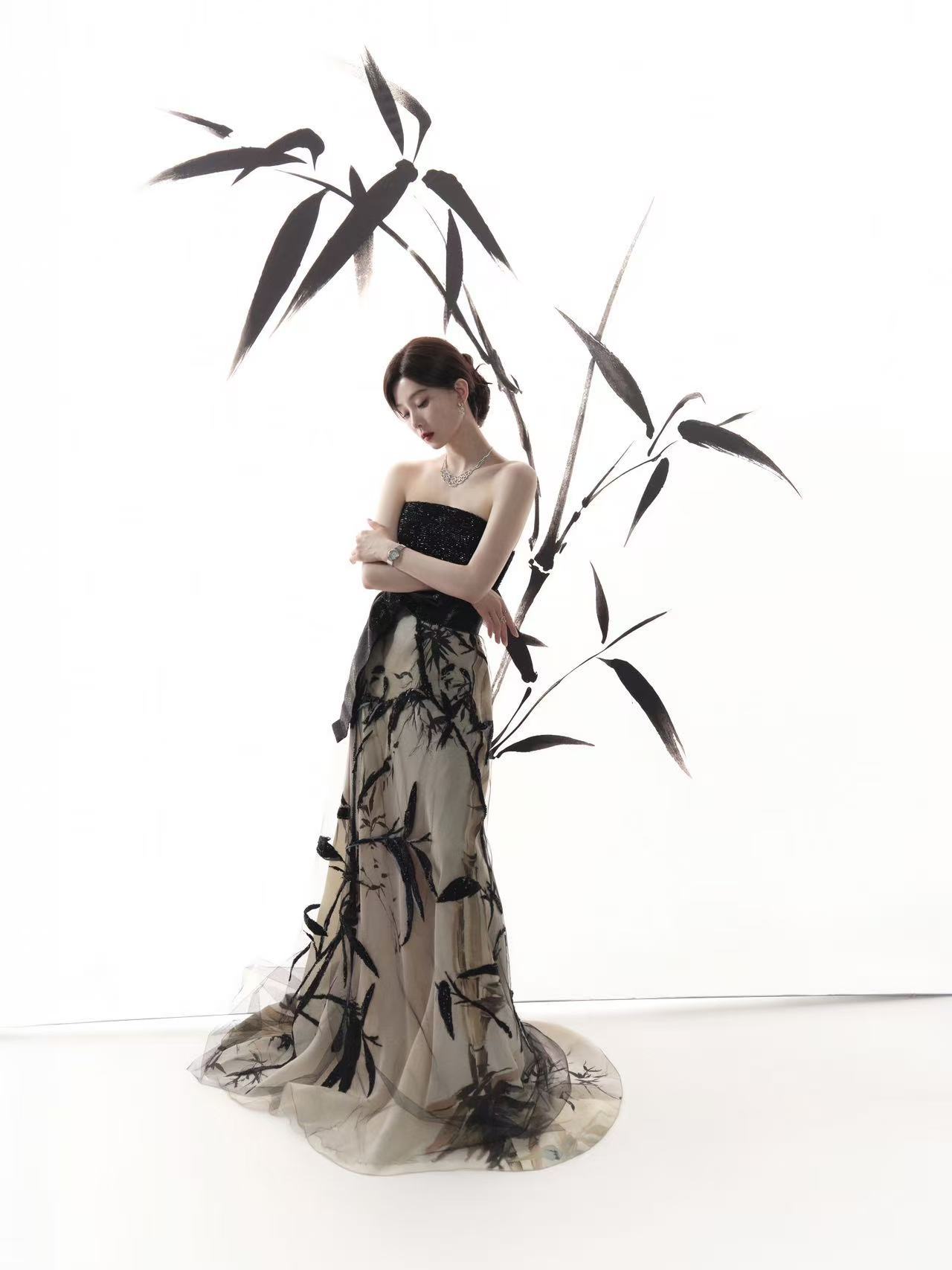 刘诗诗演绎Armani Privé 2015春夏高定❤️ 
