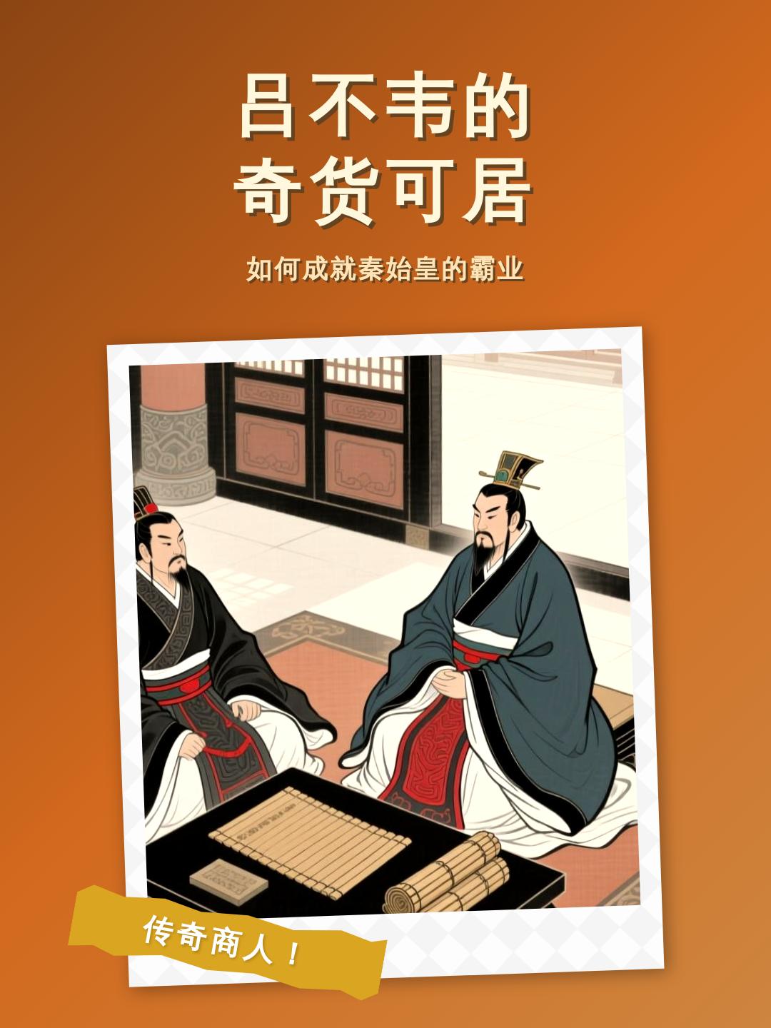 秦始皇生父之谜：吕不韦的“奇货可居”，是一场持续两千年的“谣言营销”？

(01