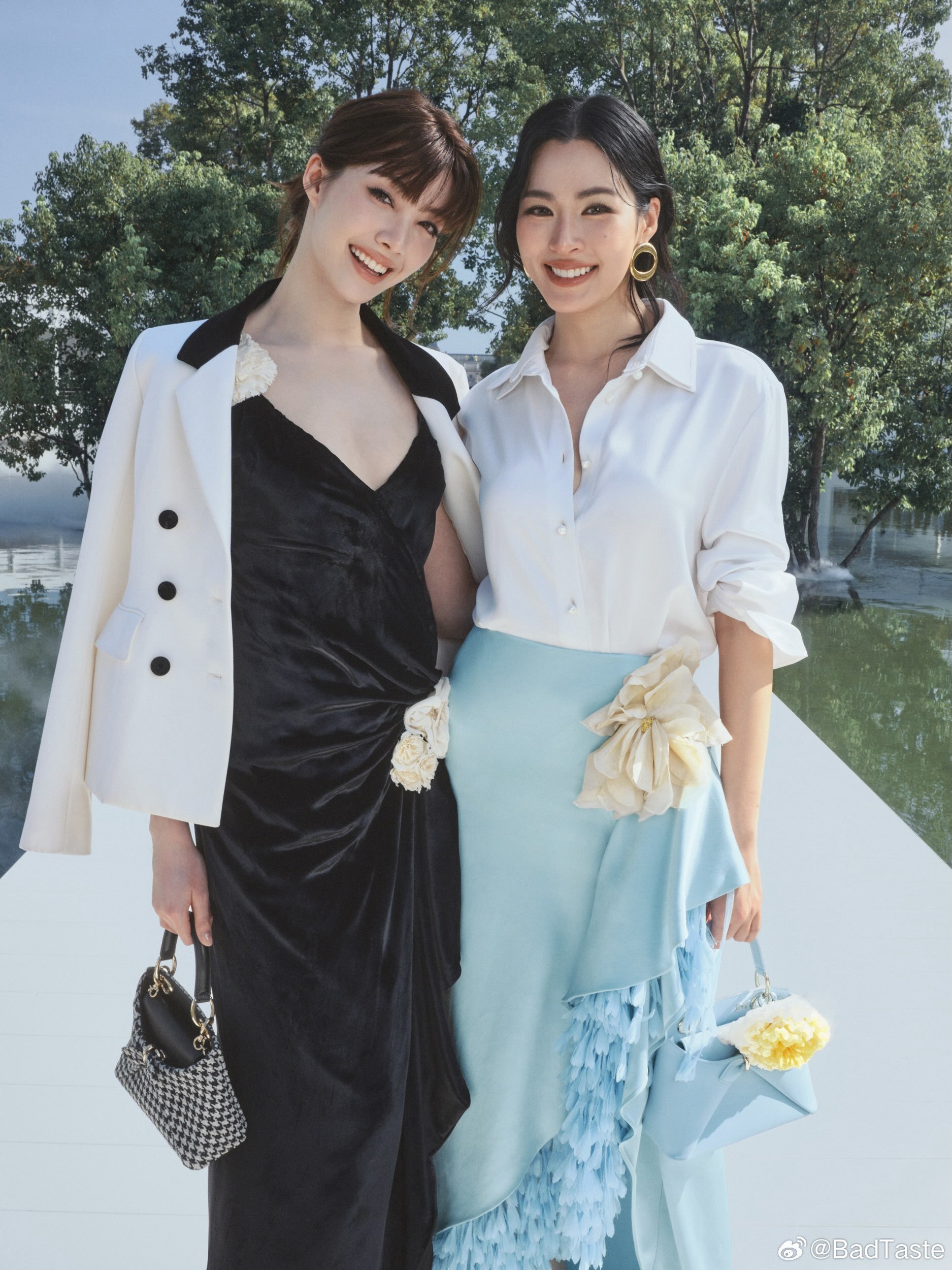 邝玲玲 × Orm Kornnaphat  Dior 2027春夏大秀官方ins