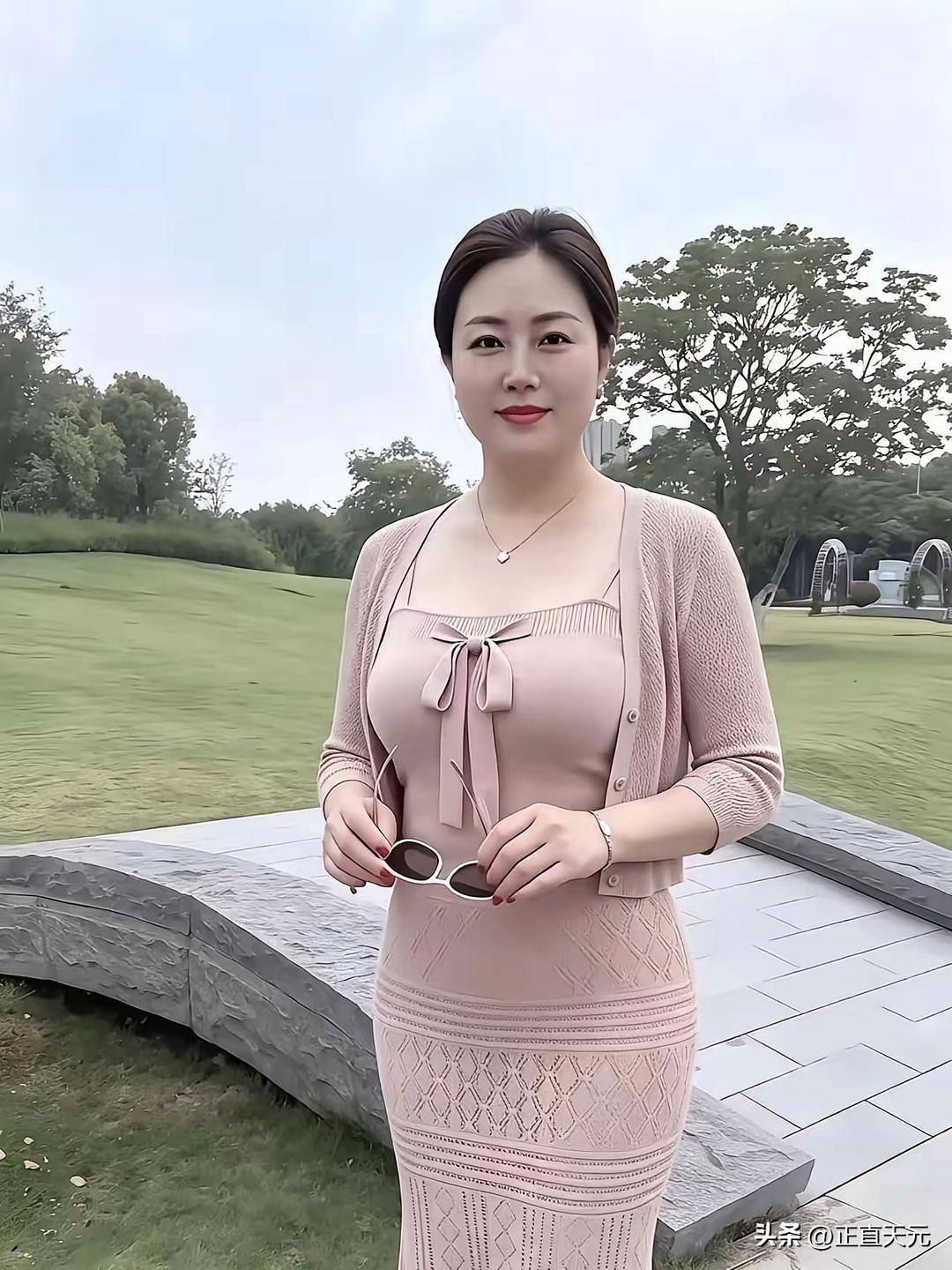 郊外闲行，温柔穿搭遇见好风景
 
 
温柔系户外穿搭 户外穿搭 针织套装