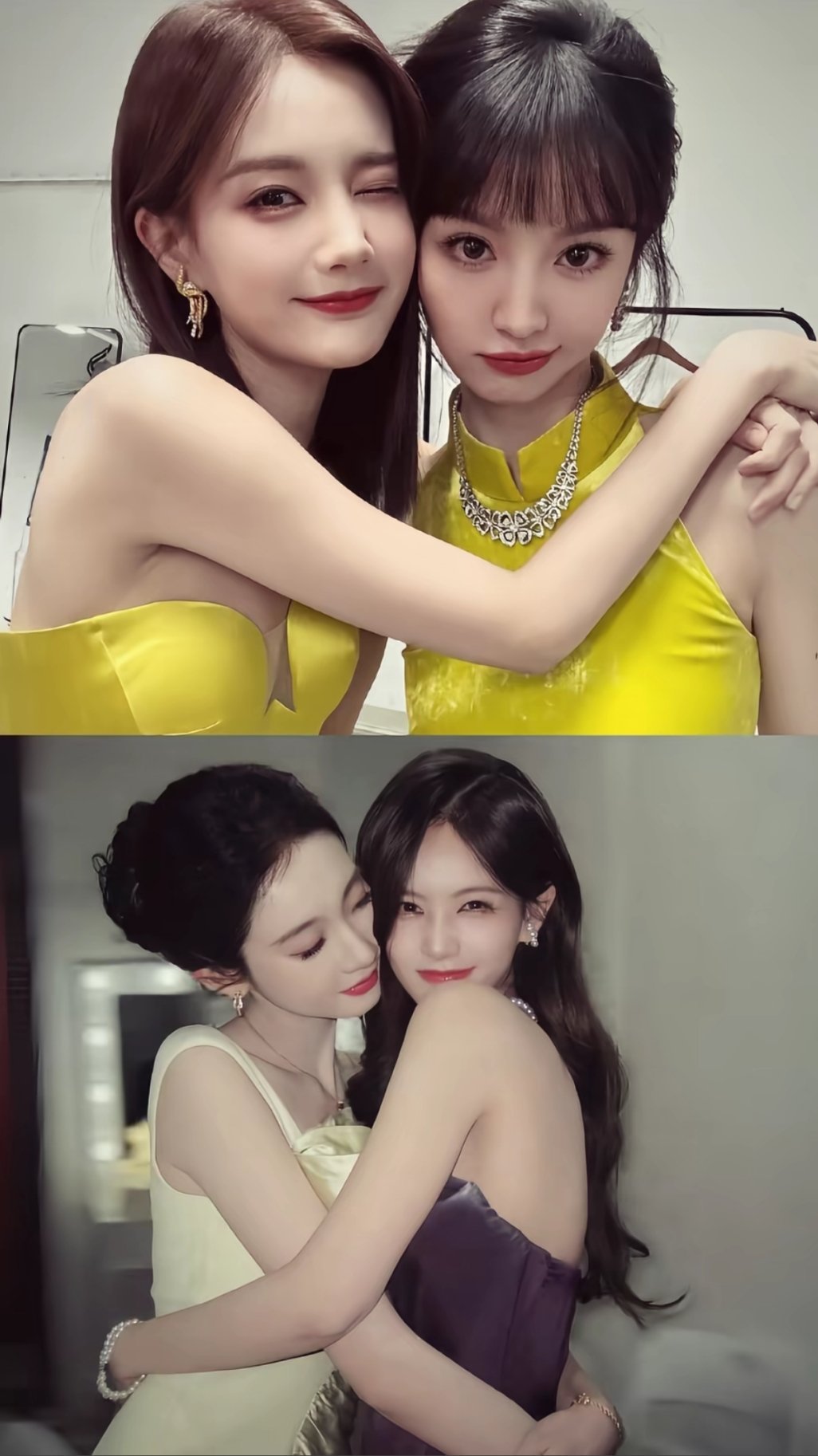 【李一桐】所谓顶级美p。所有人往雪旁边一站都攻得不行，中百白米饭来的 微博之夜出