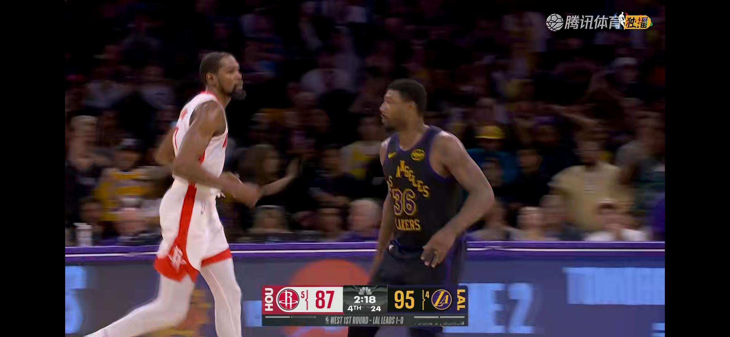 斯玛特防杜兰特，这对决都十几年了… 