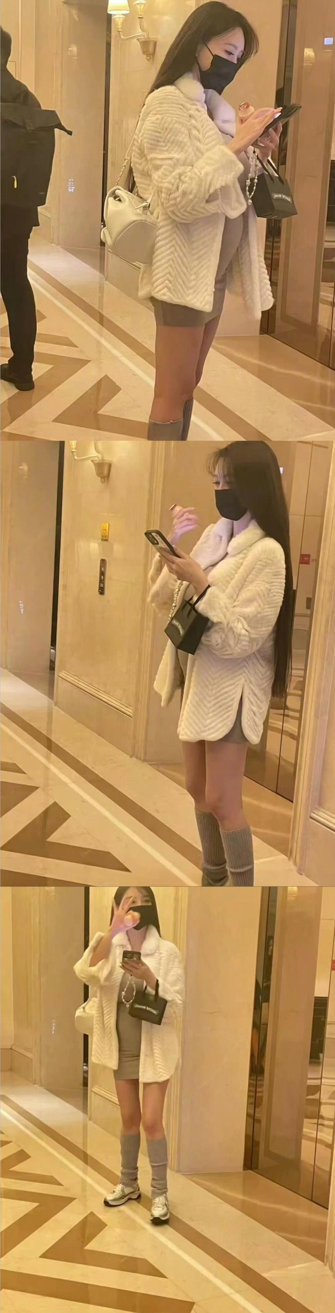 网友在福州遇到叶珂，肚子很大了，黄晓明在当地拍戏，所以并没有分手吧 