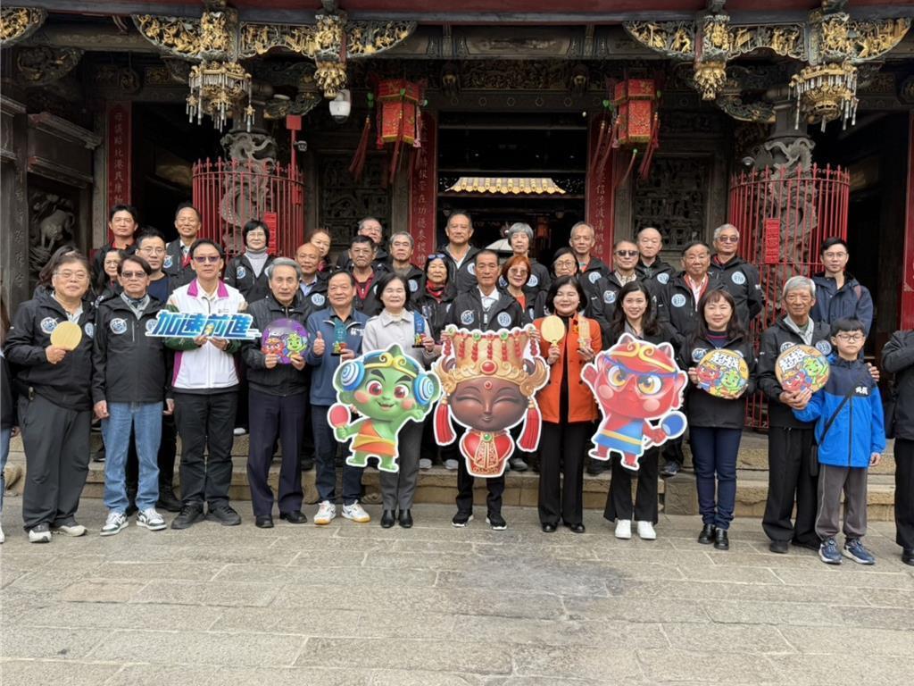 22日，云林县北港朝天宫“北港妈祖杯”全国乒乓球锦标赛预赛正式拉开帷幕。12日，