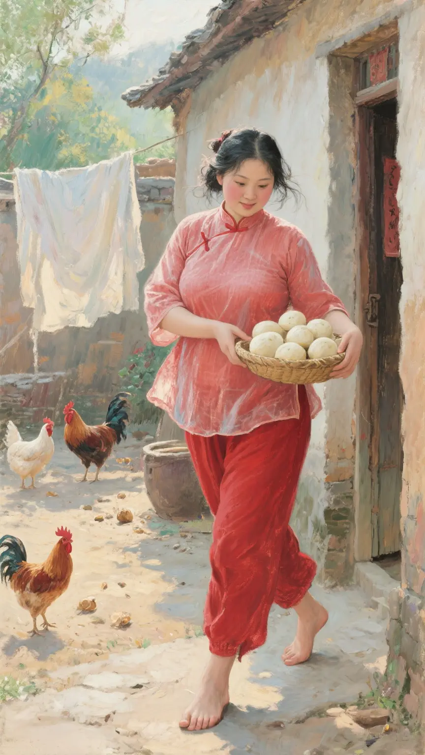 画中有画 画卷里的生活