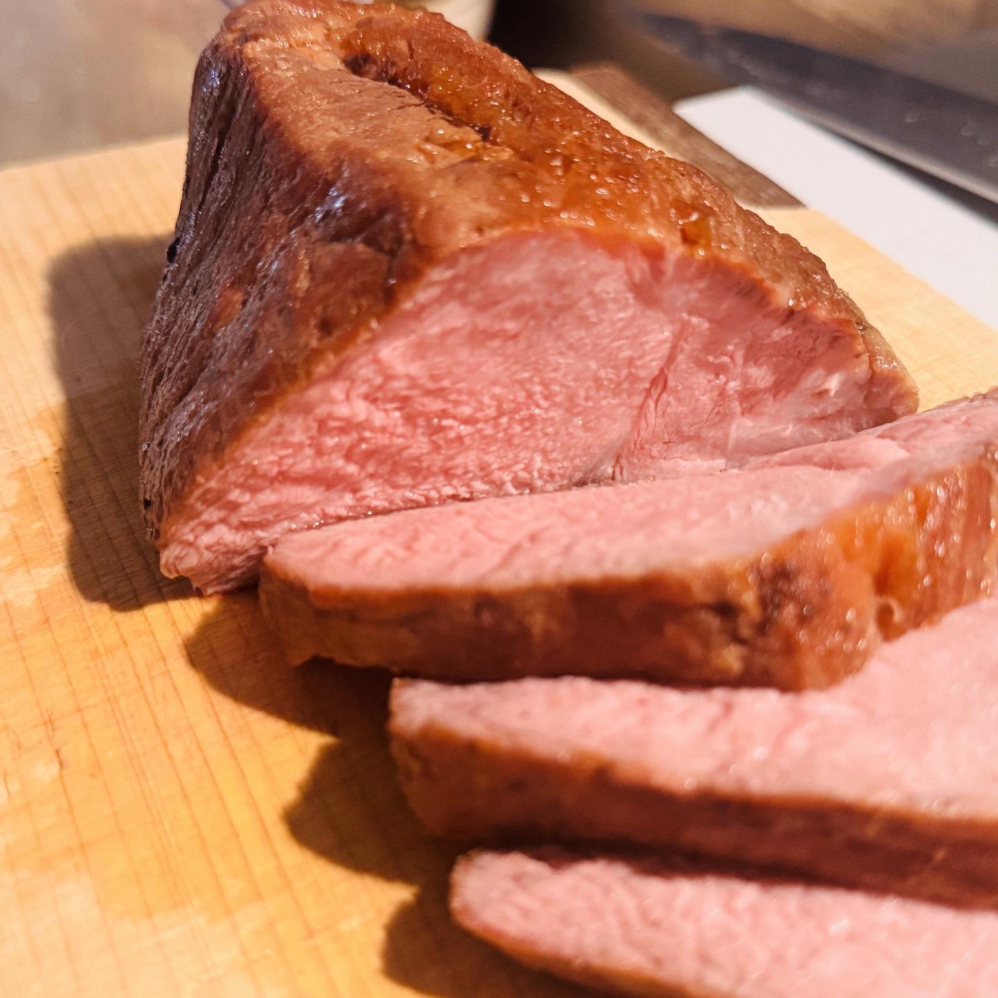 啊啊，我做的叉烧也太诱人了吧。