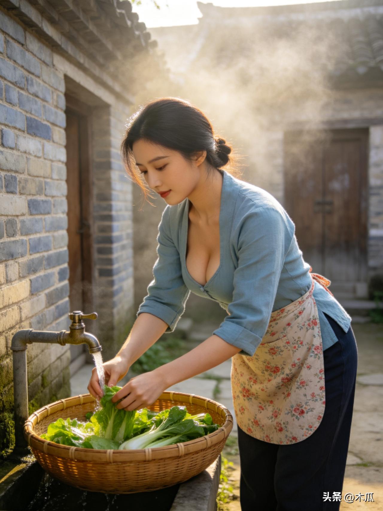 被这组乡村生活照治愈了！原来烟火气才是最动人的温柔
 
谁懂啊！在乡下的日子，连