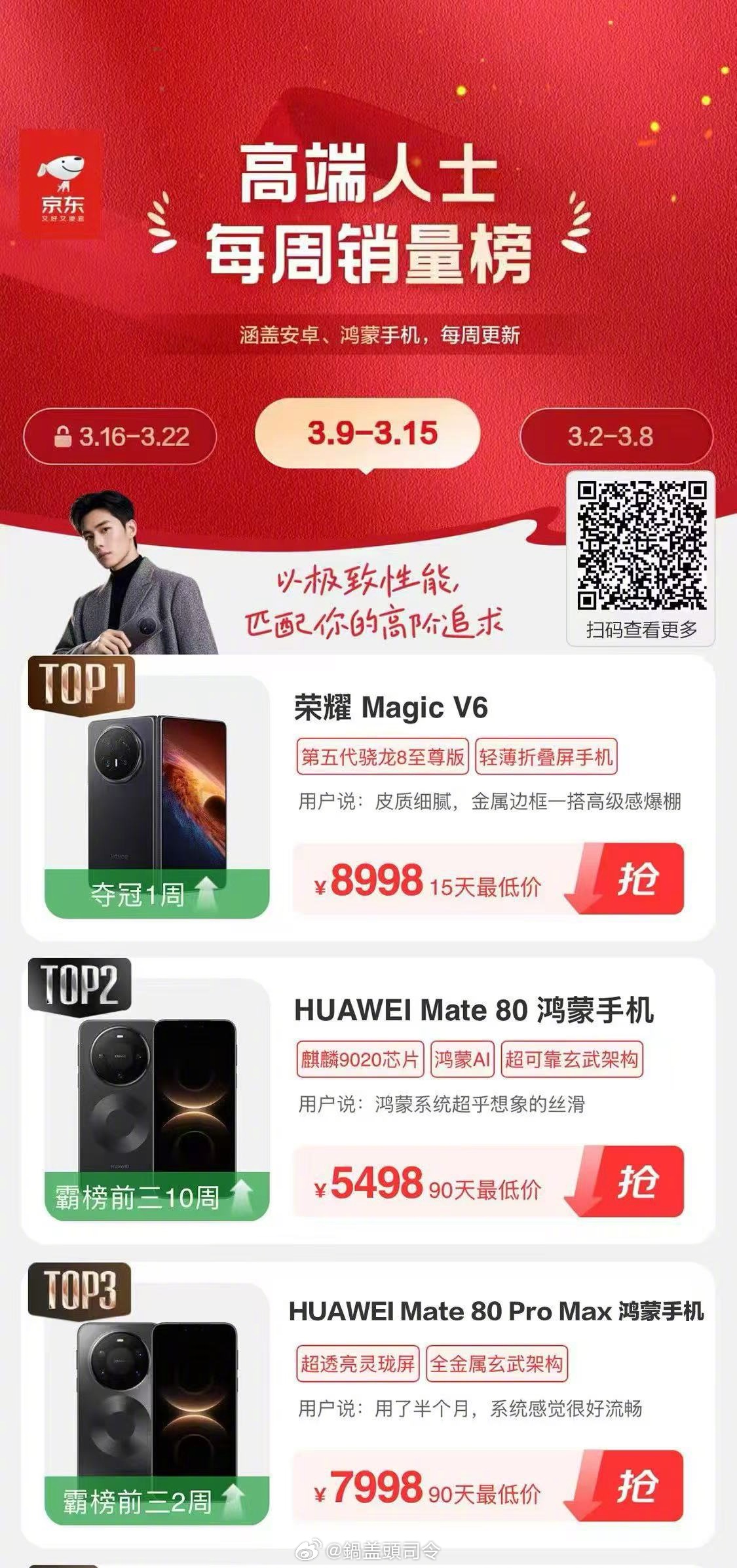 说说#荣耀Magic V6#。首销卖得确实好，这个不用怀疑，也不是“饥饿营销”—