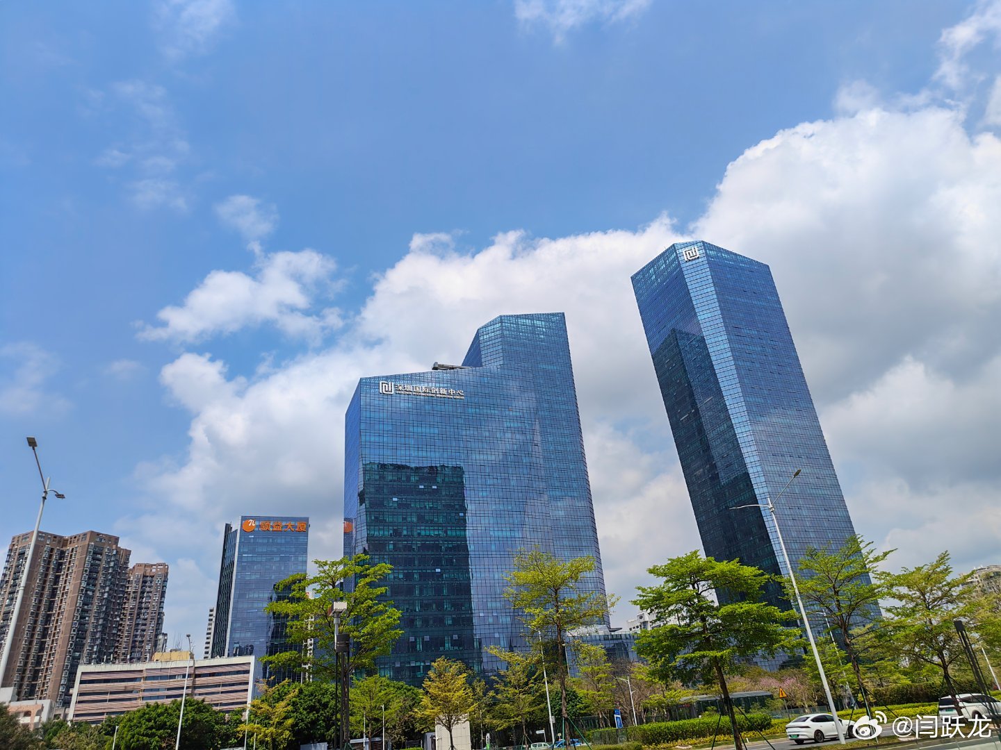 比起长沙，深圳天气真好 