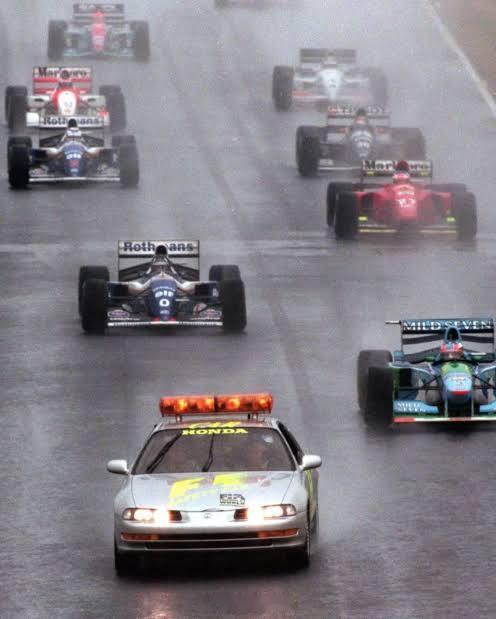 1994年日本大奖赛的本田Prelude安全车 ​ cr：陈哲然Dk ​​​