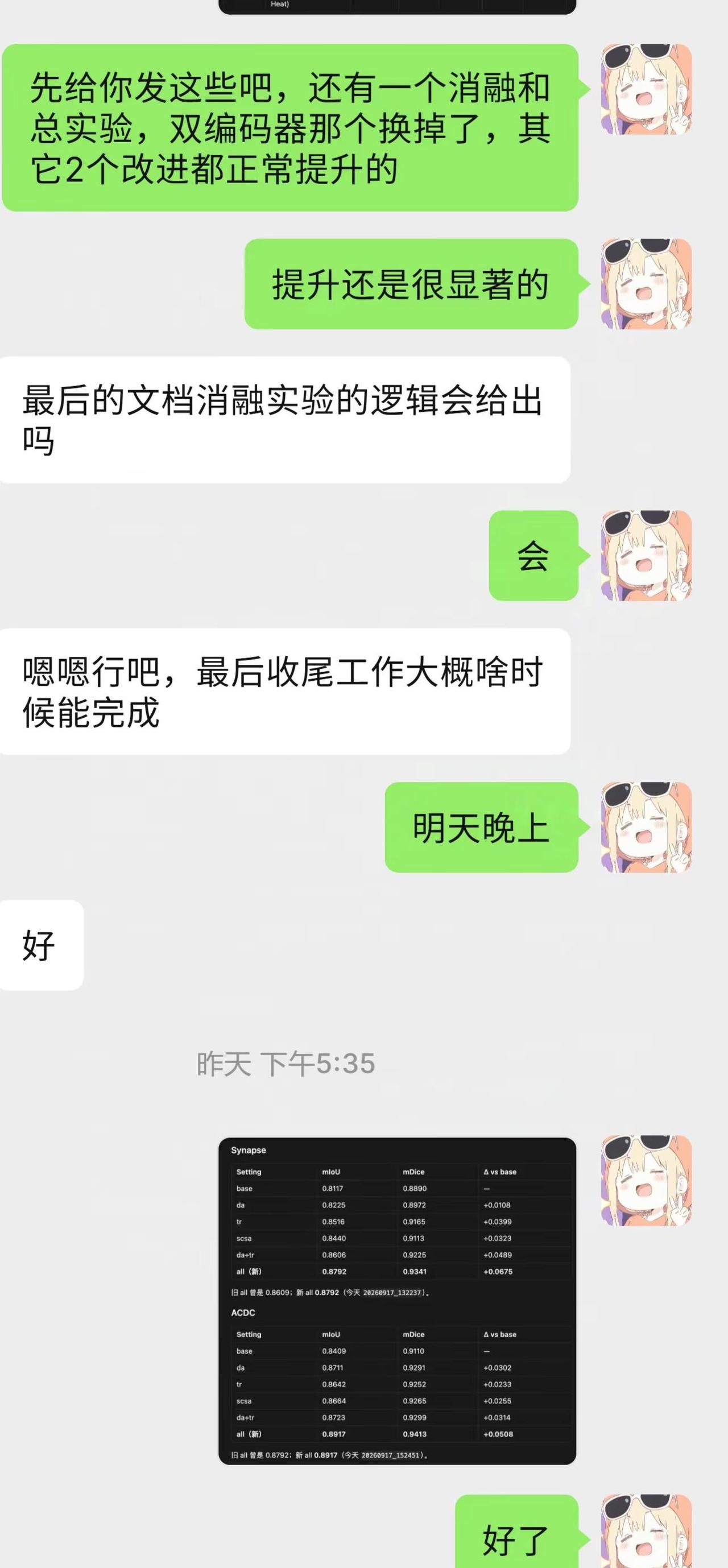 图像分割 三区。我加了两个改进模块，一个做多尺度特征融合，一个做边界细节增强。跑