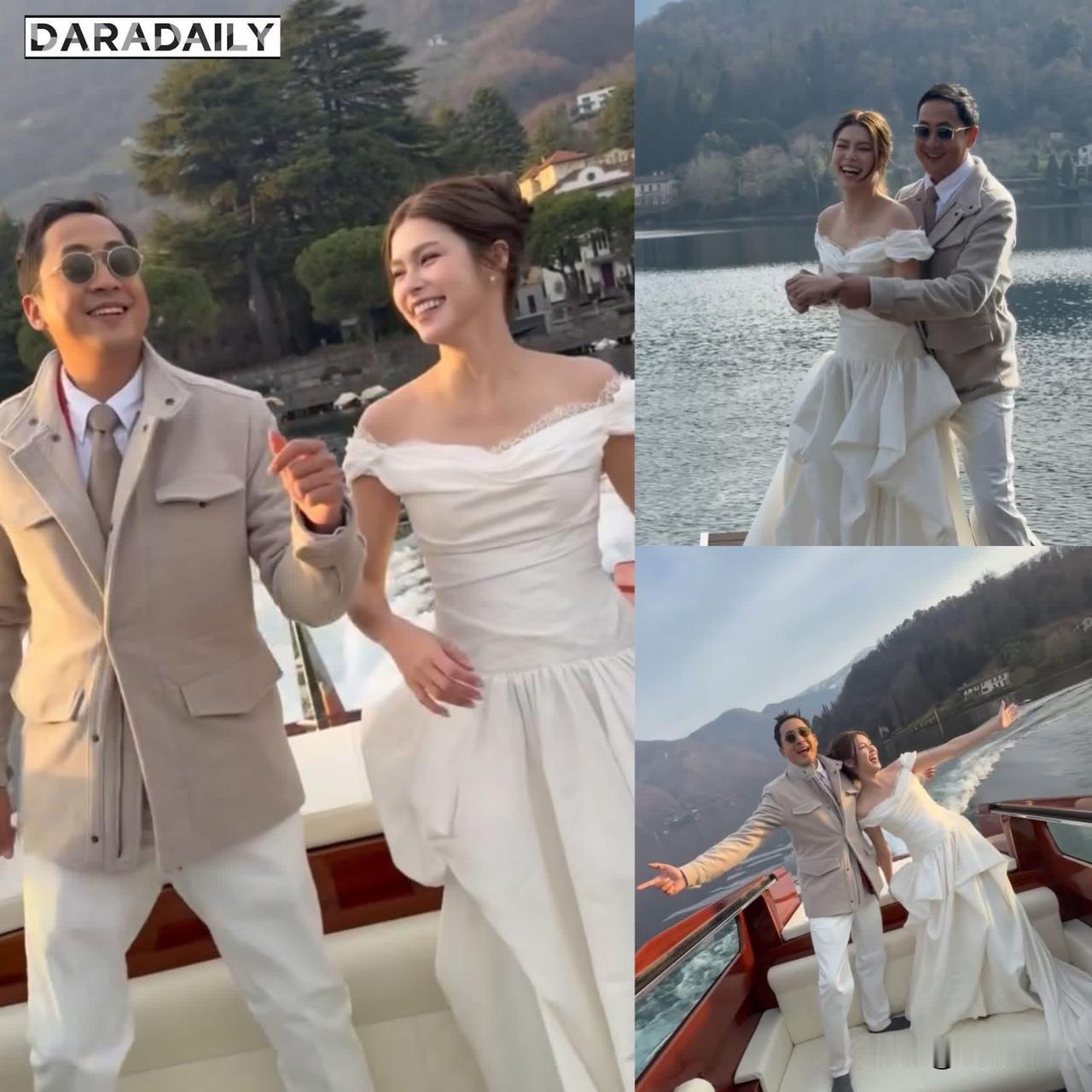 Yiiiwha的婚纱照来了。。