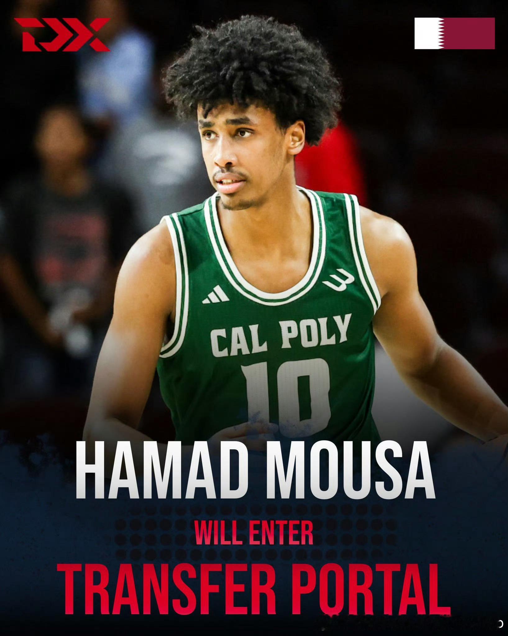 据传卡塔尔小前锋Hamad Mousa(2006-203cm-SF)放弃了Hig