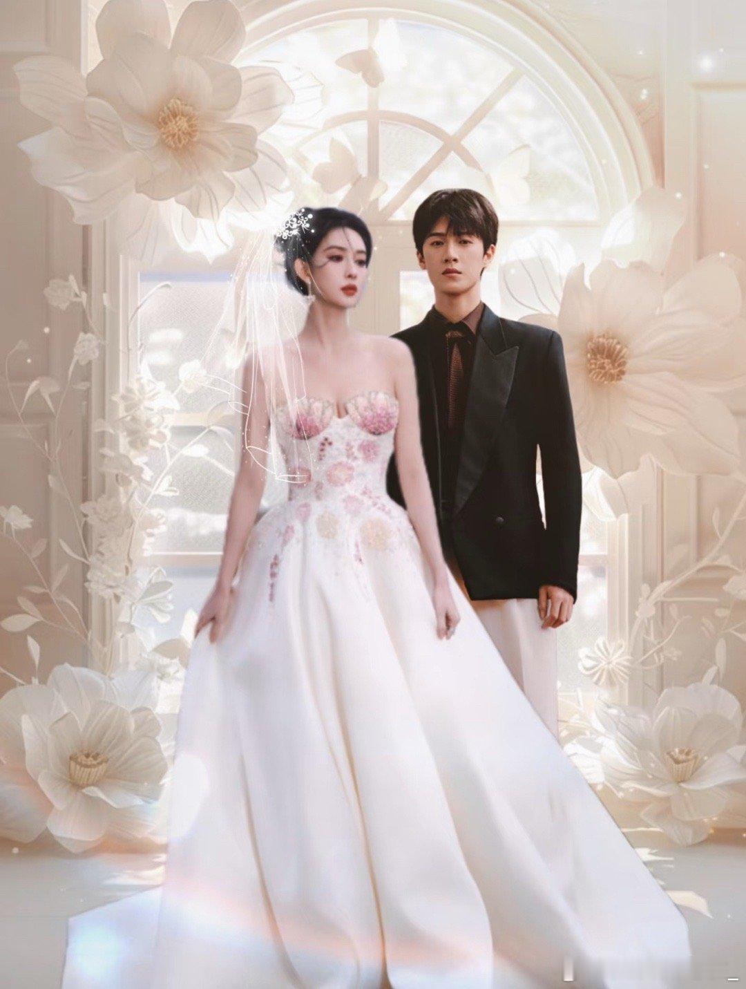 昀牵孟绕[超话]  两个人不语只是每次都像是去结婚... ​​​