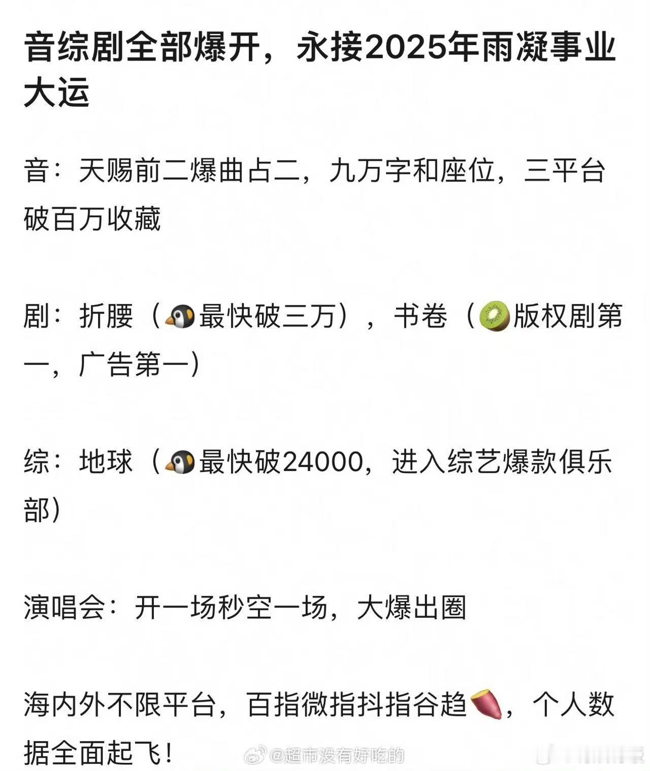 刘宇宁音综剧全部爆开刘宇宁事业运爆了刘宇宁事业运爆了，永接 ​​​