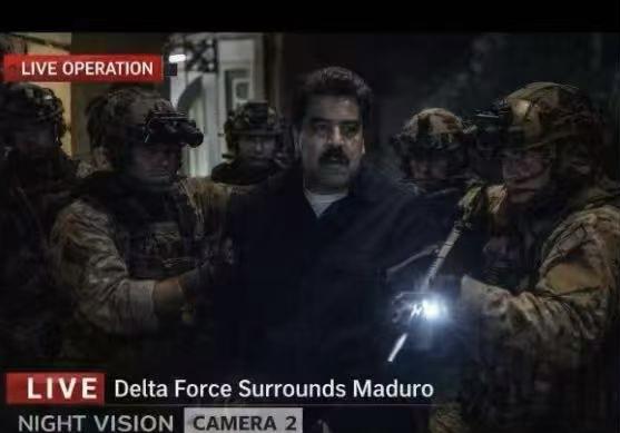 一小时22分活捉马杜罗，绍伊古学着点 ！这是刚要上私人飞机逃跑，被抓下来了？