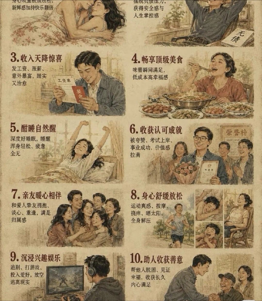 人生的最顶级享受是什么 我最快乐的时候是高中毕业后的那个暑假，拿到了录取通知书，
