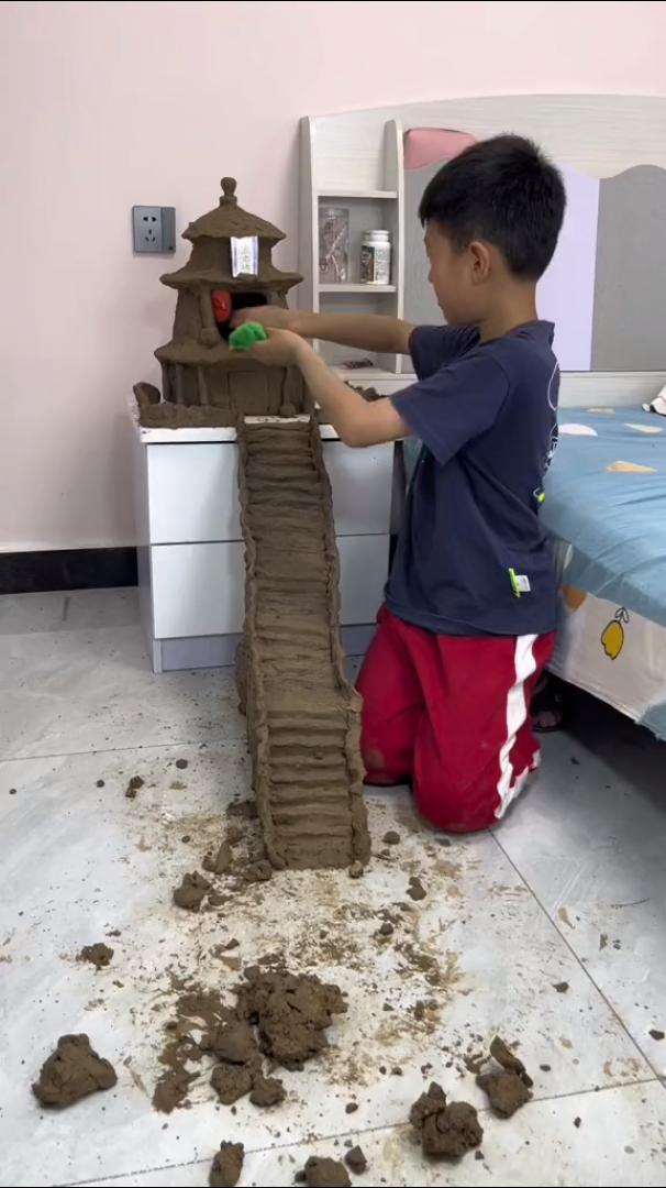 给鸡造了一套别墅[捂脸]