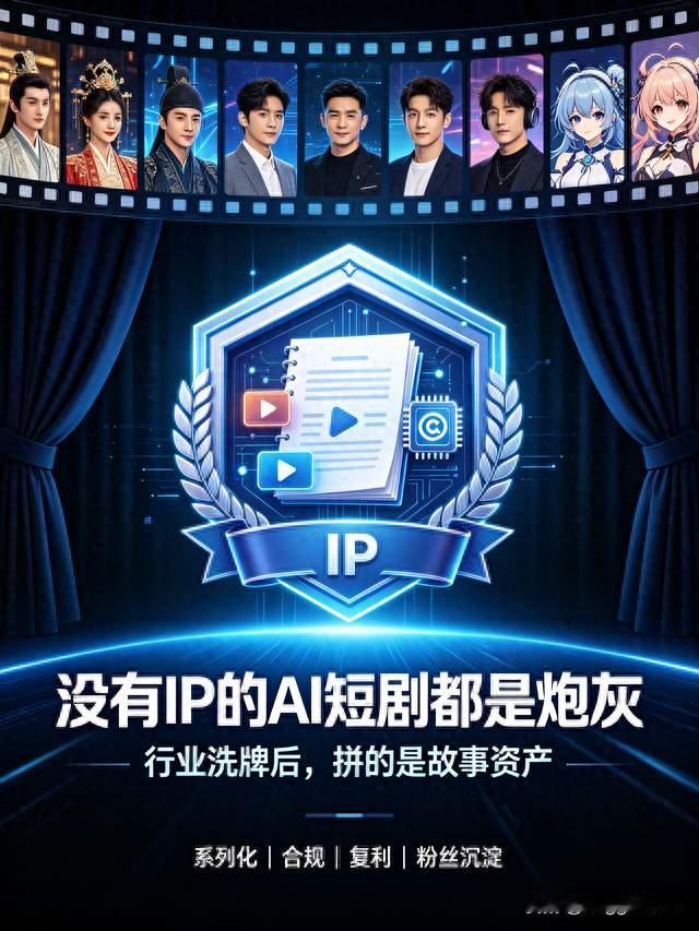 AI短剧大局已定！野蛮生长落幕，IP才是普通人最后的翻身风口