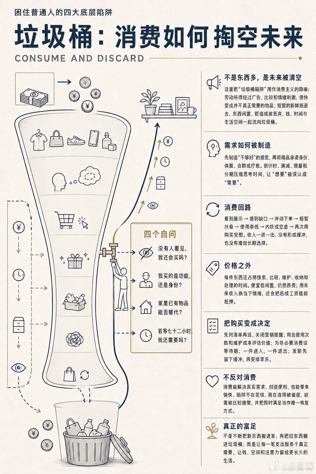 困住普通人的四大底层陷阱：奶头乐，老鼠赛道，肖申克，垃圾桶 ​​​