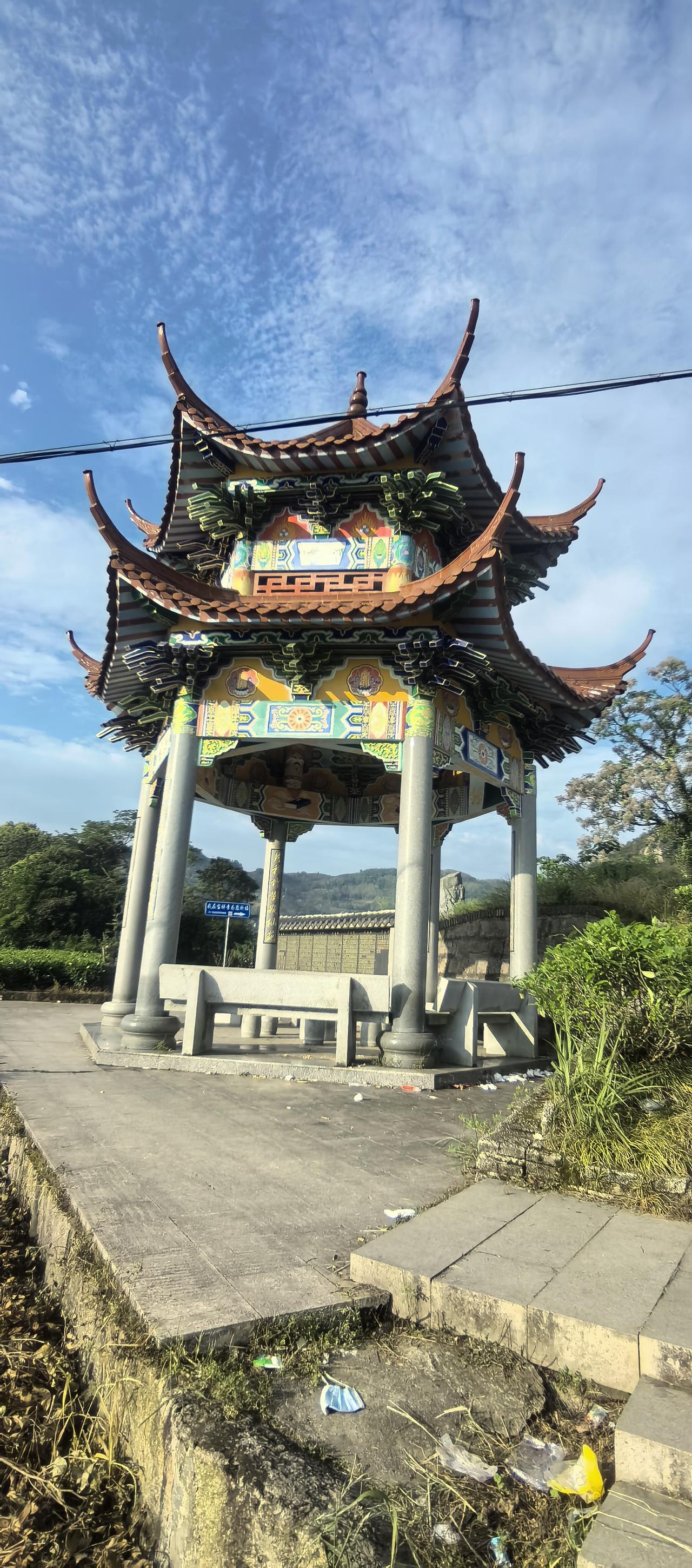Day2：中国大环线第二天，6点半从财堡村出发，从野路徒步进入海上仙都太姥山景区