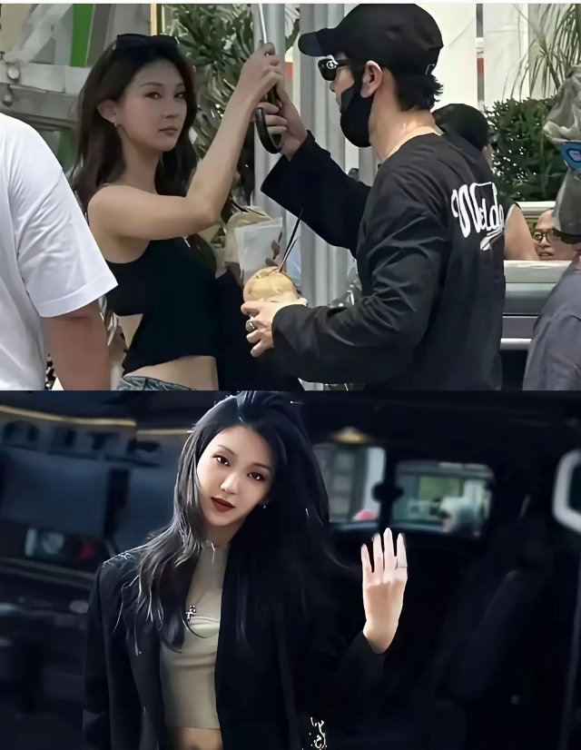 实话实说，杨颖比这个女生漂亮多了，黄晓明审美下降这么多？ 