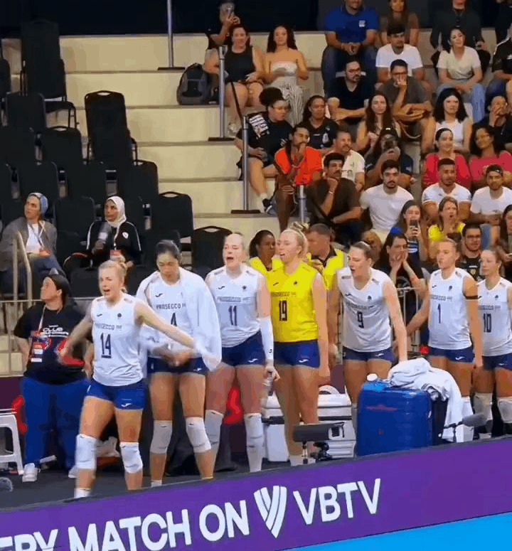 朱婷 一群玩出水花的🐬科内利亚诺朱婷留洋第七季