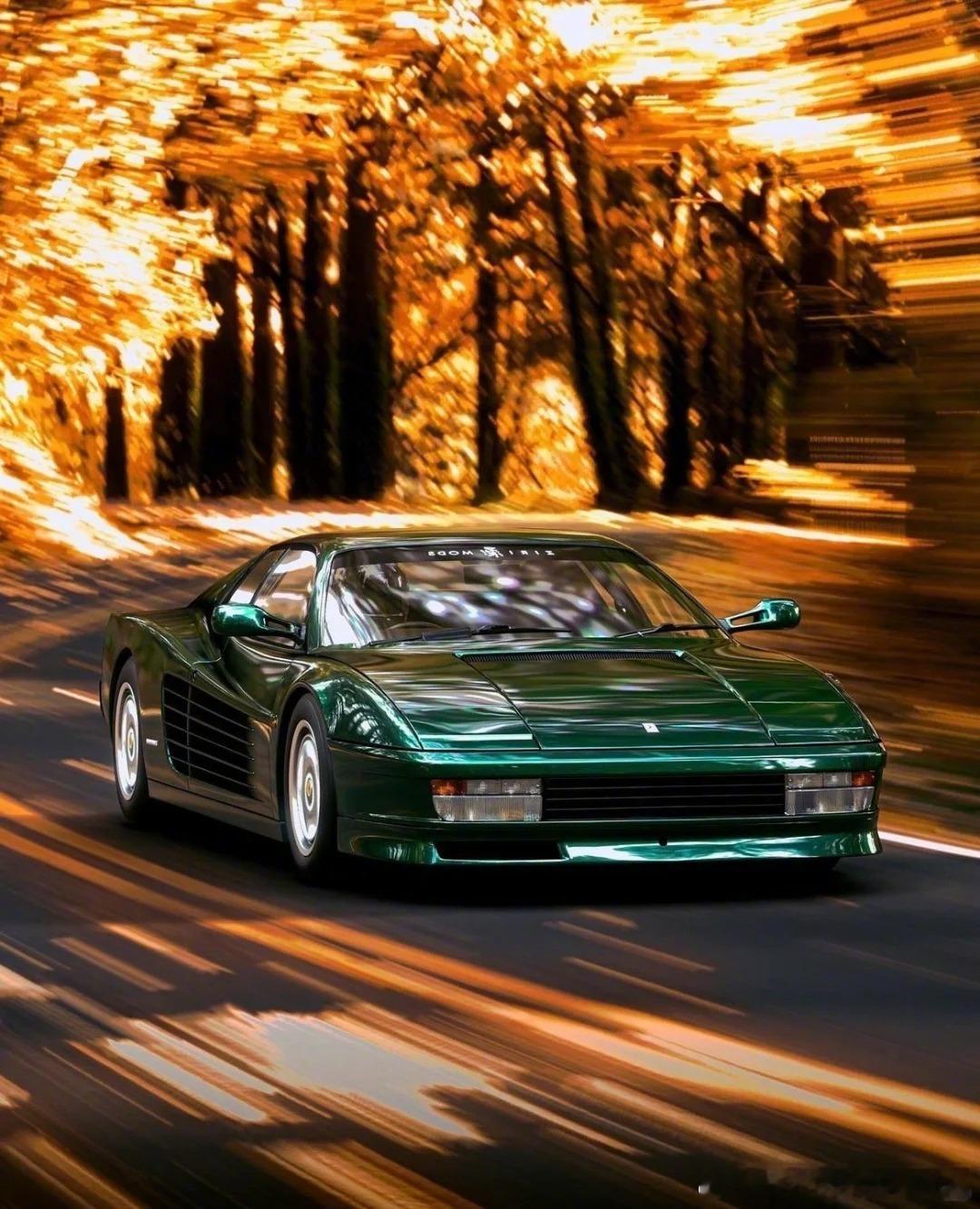 1986 Ferrari Testarossa，美车在骨也在皮 ​​​
