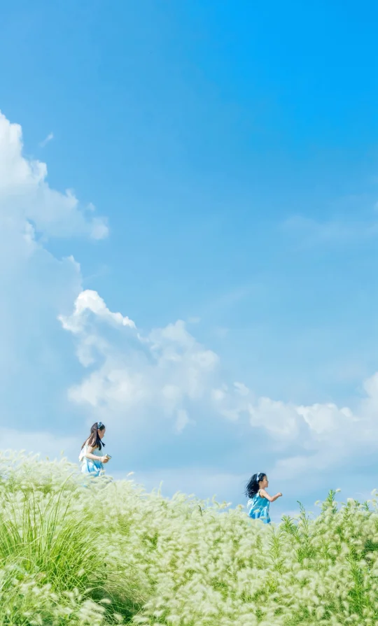 用的全屏模式打开女儿的治愈夏天☀️