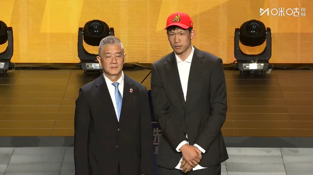 浙江广厦选中原辽宁男篮青年队球员张家诚，恭喜来到CBA。2026年CBA选秀大会