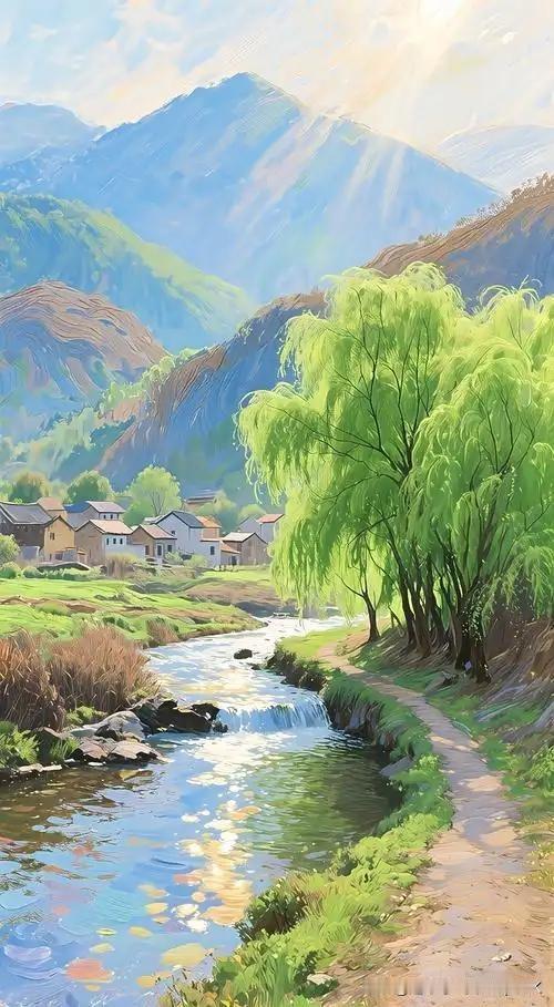 最喜欢陆游《游山西村》”山重水复疑无路，柳暗花明又一村”这一句古诗。
虽然表面是
