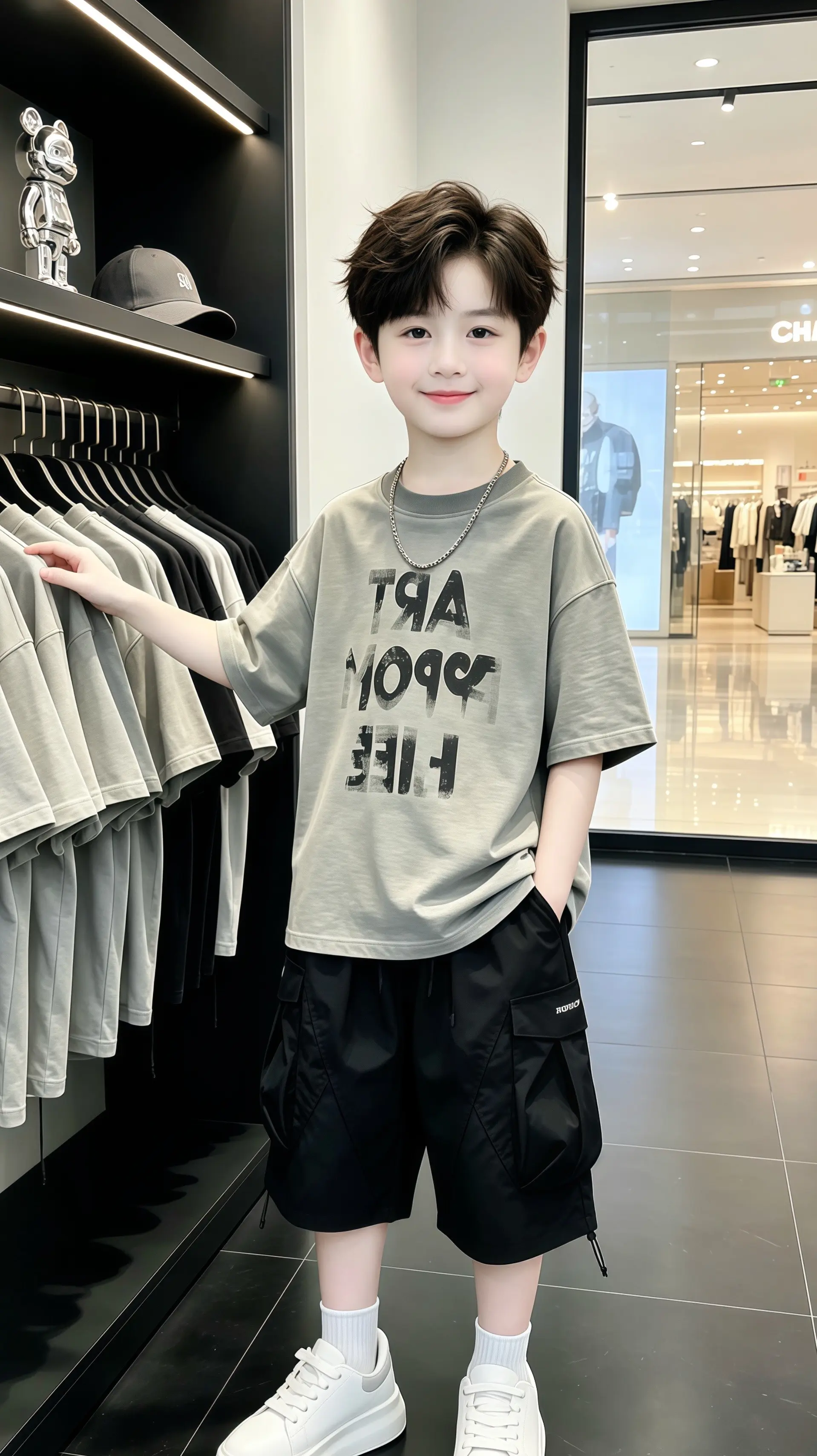 男童穿搭 高品质童装 儿童夏季套装 潮童必备 帅气十足