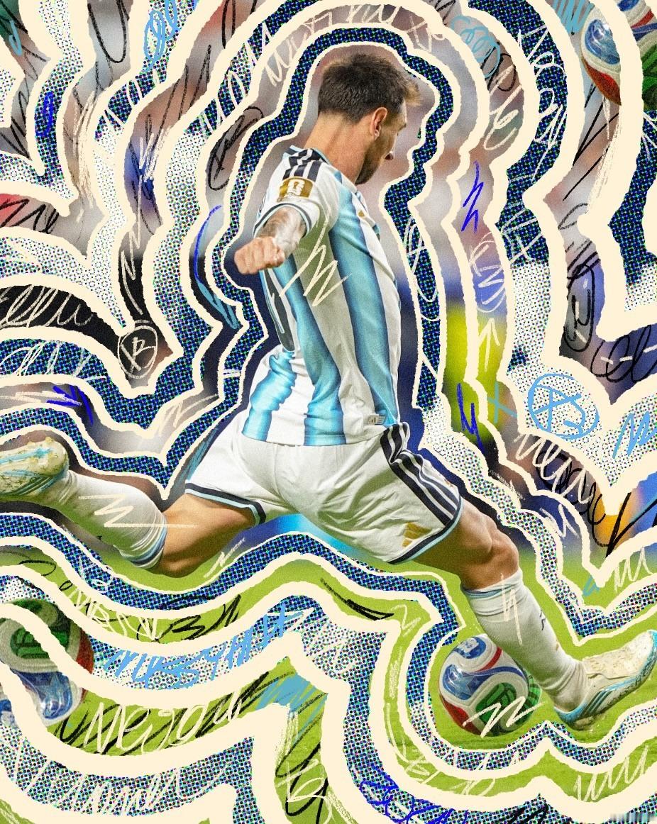 BootsIllustration Leo Messi By Bernardo 