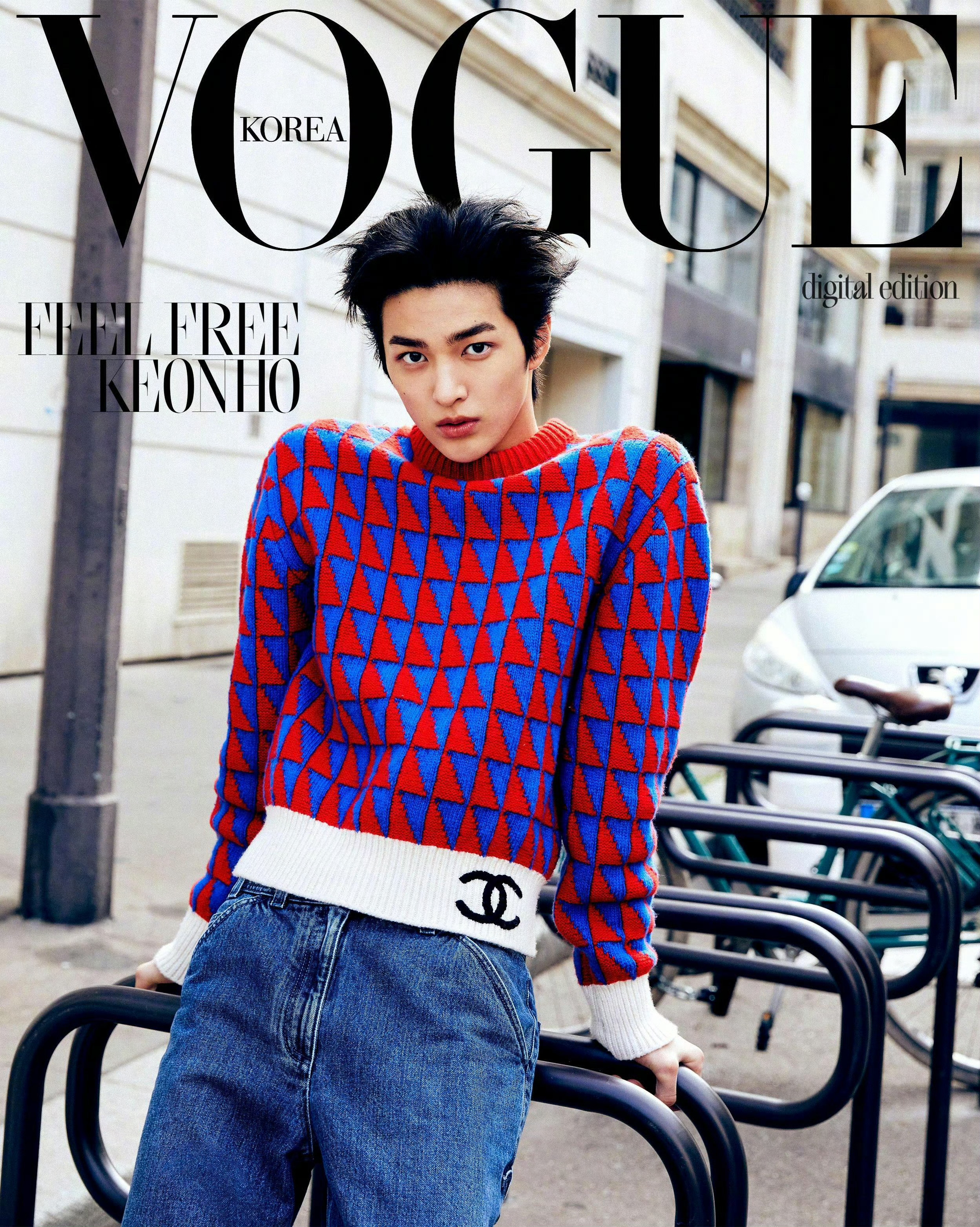 安乾镐✖️VOGUE Korea 电子刊封面大片封面大赏