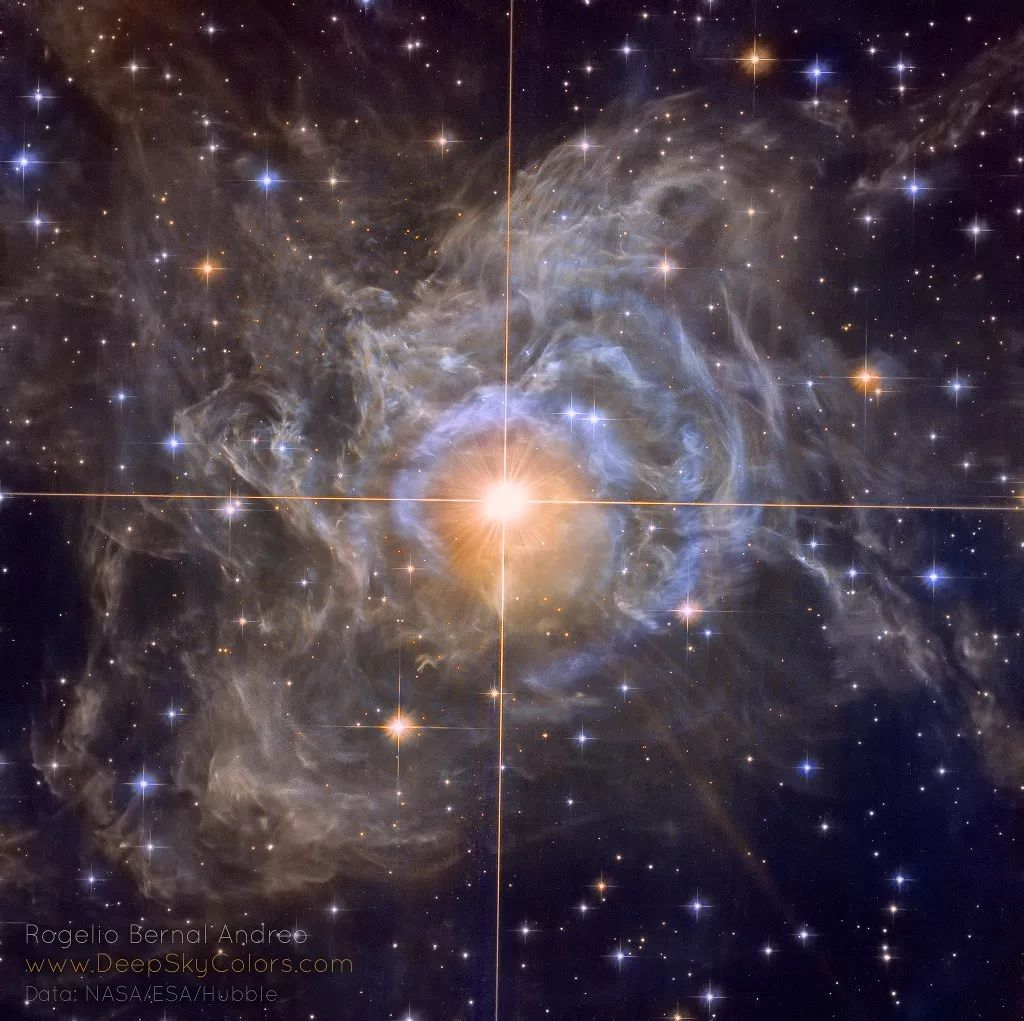 船尾座RS星是一颗造父变星，这类恒星的亮度通常被用来估计与邻近星系的距离。当船尾