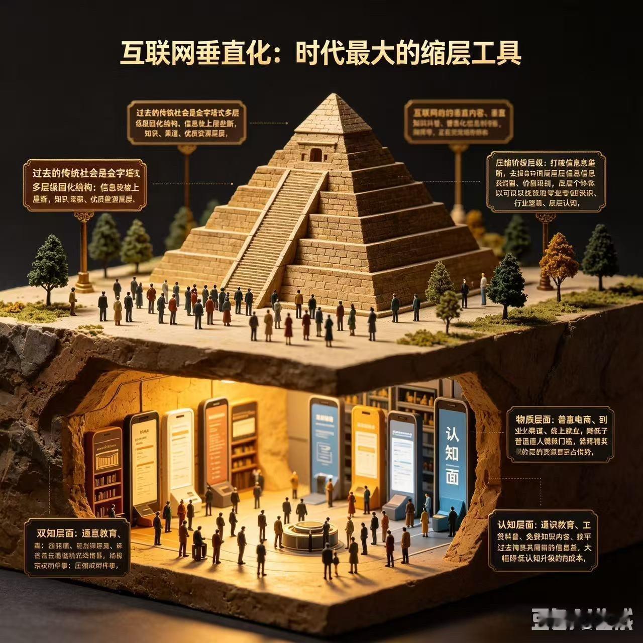 《阶级不可能消失》
        —对社会进程的思考

阶级不可能消失，而是层