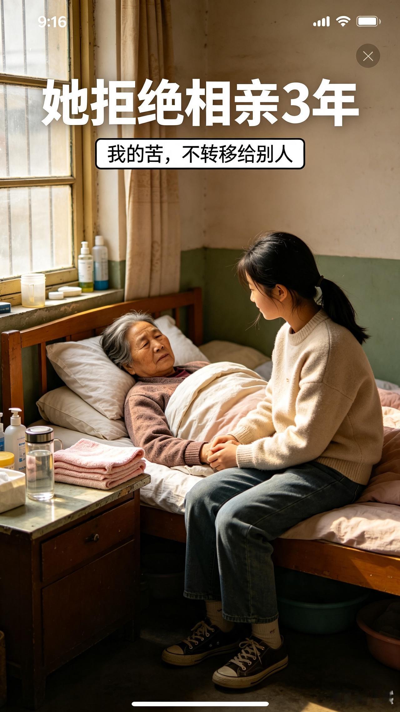 全网破防！河南女孩大学毕业放弃婚恋，独自照顾渐冻症母亲三年：我的苦，不连累别人