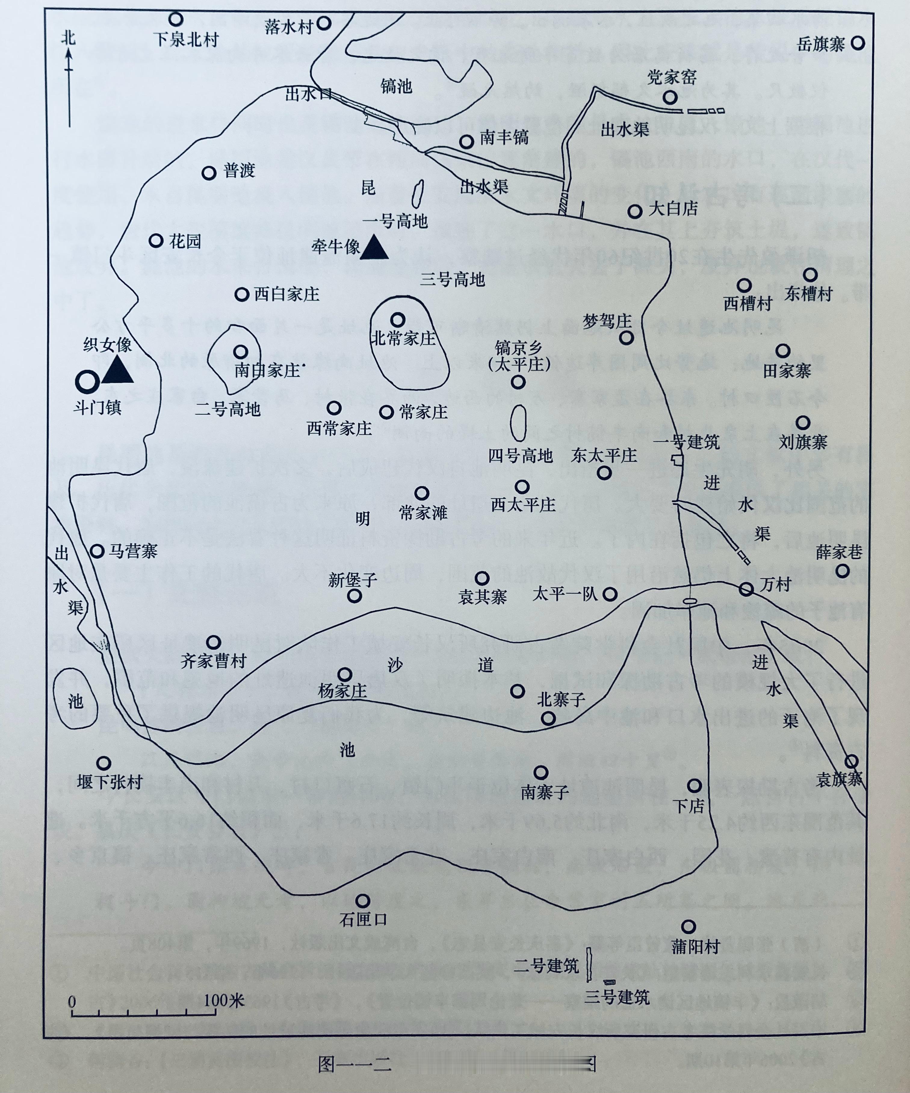 汉武帝在长安城西南郊开挖的人工湖昆明池，面积相当于杭州西湖的2.5倍“考古勘探表