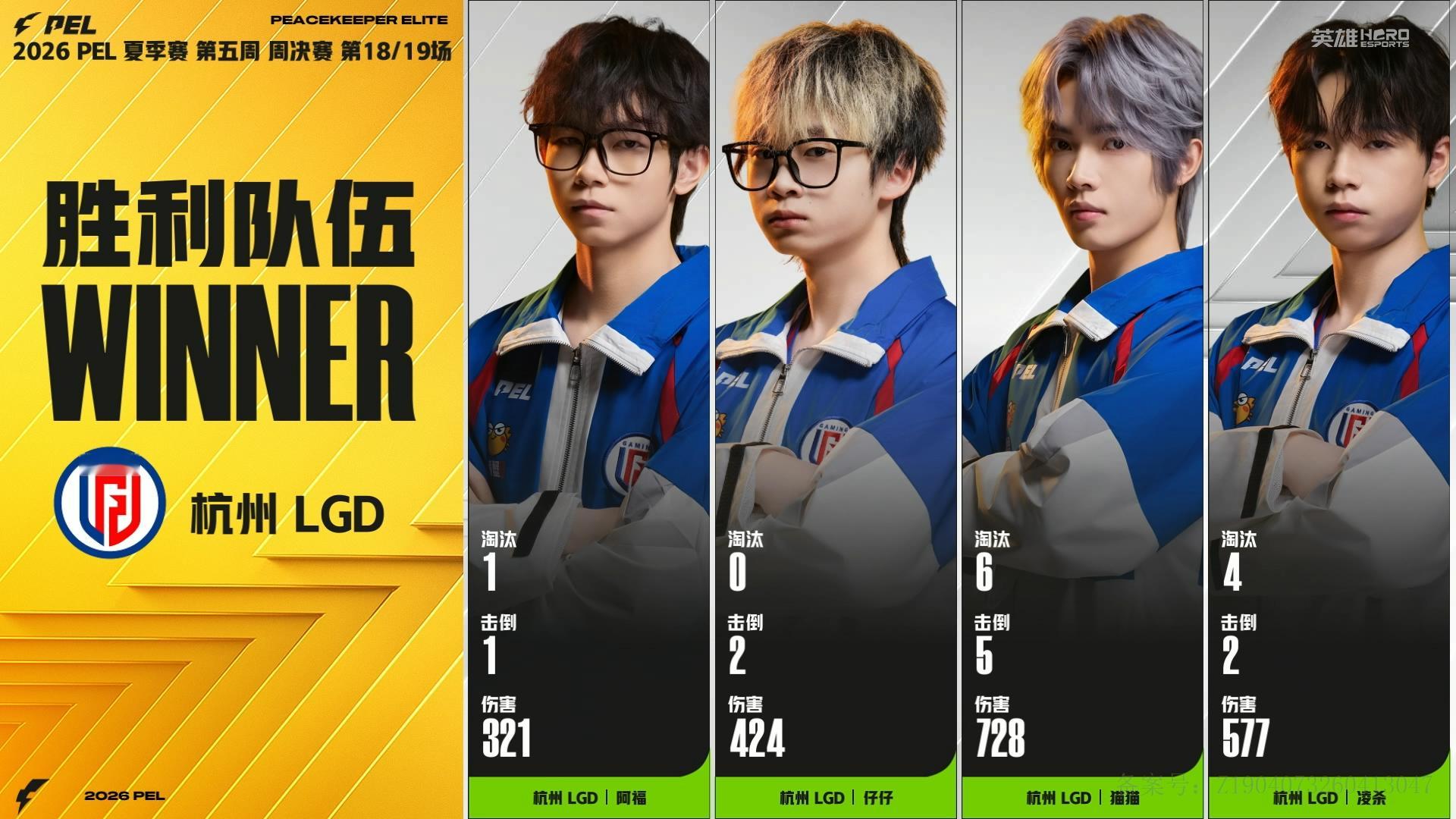 LGD吃鸡开赛点LGD全队协同作战拿下关键对局胜利，凭借这把吃鸡解锁赛点门槛，在