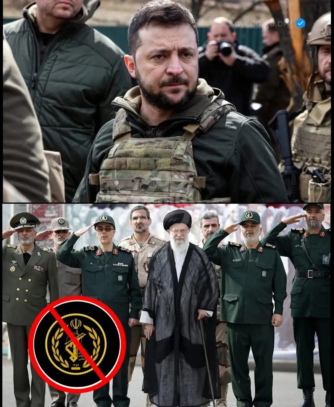 乌克兰刚干了件炸锅的事——直接把伊朗伊斯兰革命卫队定性成恐怖组织了。
这事可不是