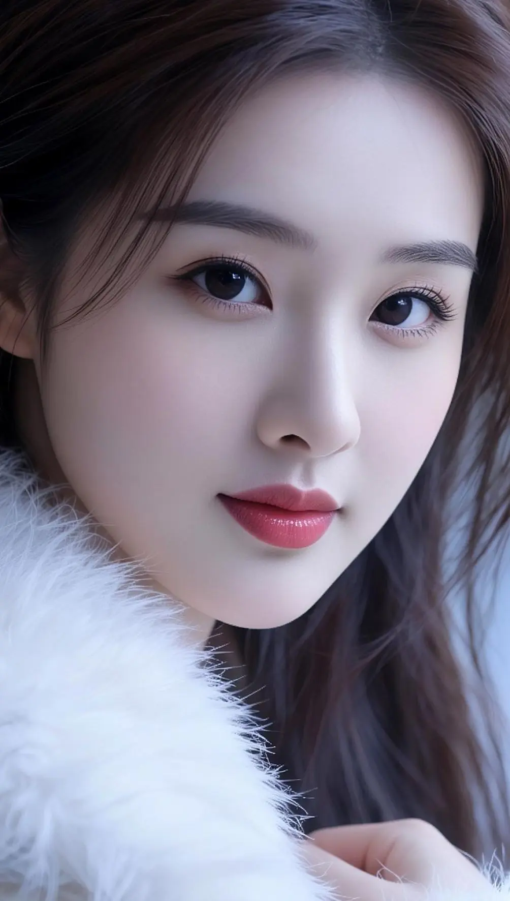 AI柔羽近照 ai创作