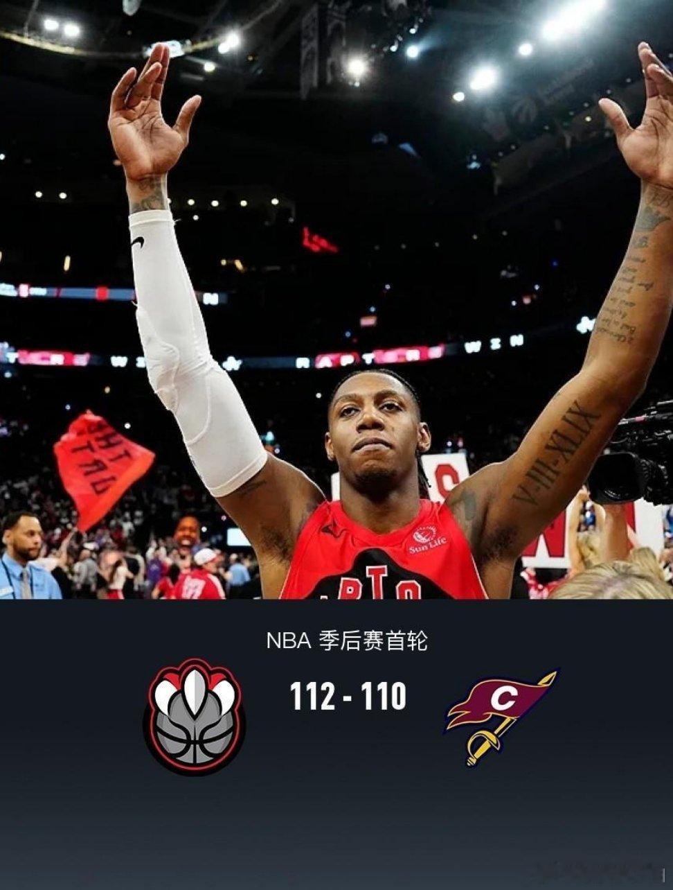 北京时间5月2日NBA 季后赛首轮G6，多伦多猛龙对阵克利夫兰骑士。首节双方对攻
