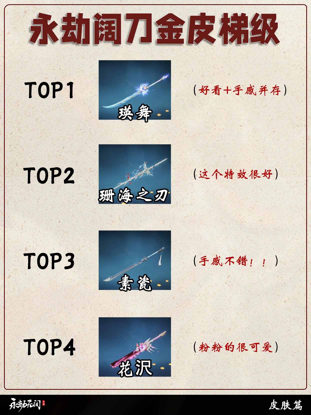 永劫阔刀金皮梯级。