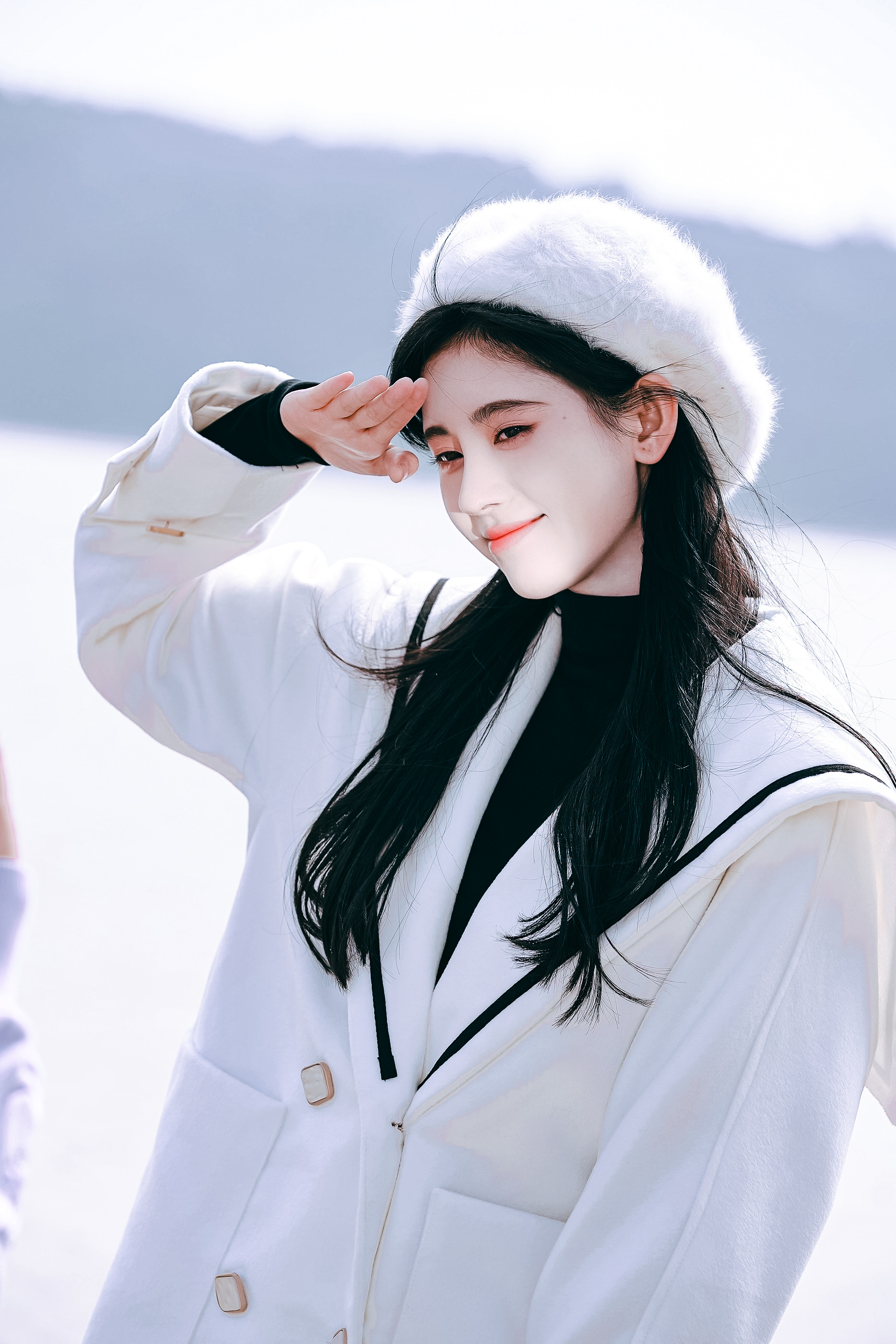 你笑的时候如此迷人鞠婧祎