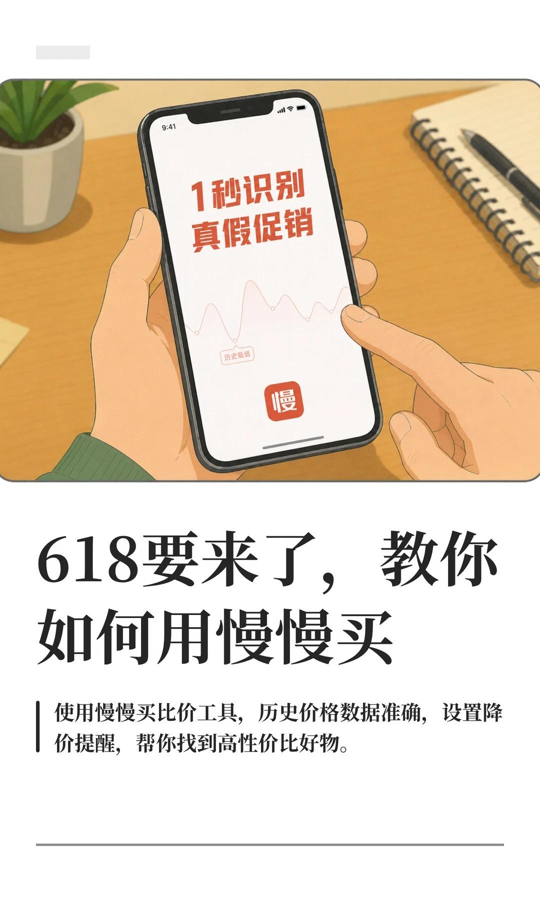 618要来了，教你如何用慢慢买
临近618，看到很多人都在蹲好价，特别是装修买家