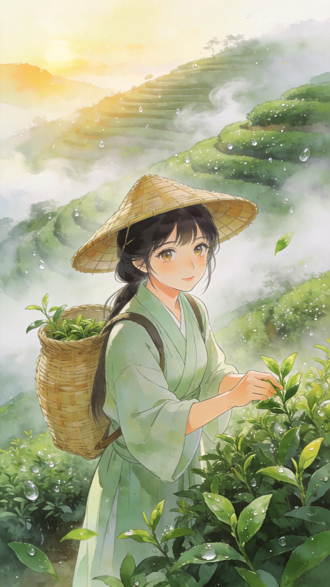 小满未满，茶事正欢

小满，万物将满未满，是节气里最温柔的分寸。

茶山上新芽初