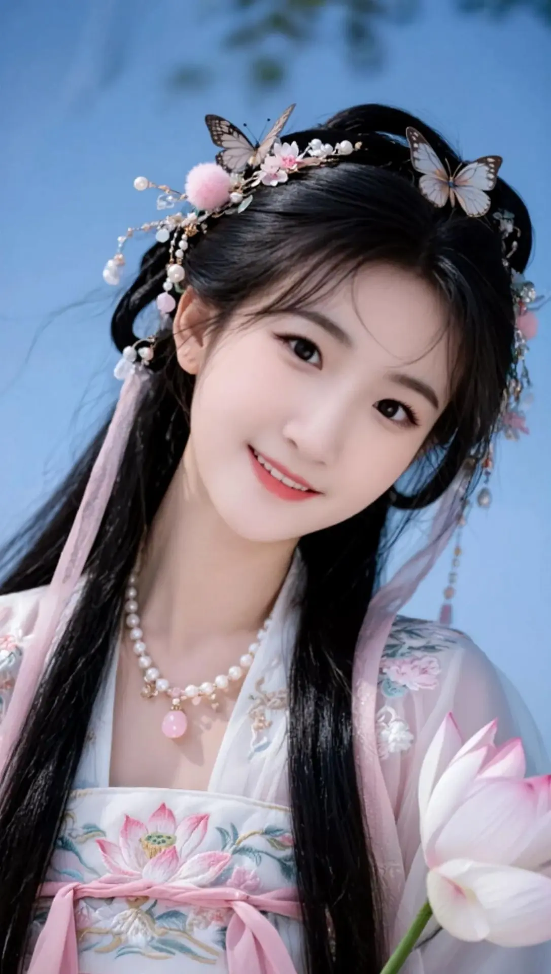 AI仙系古风自拍 ai创作