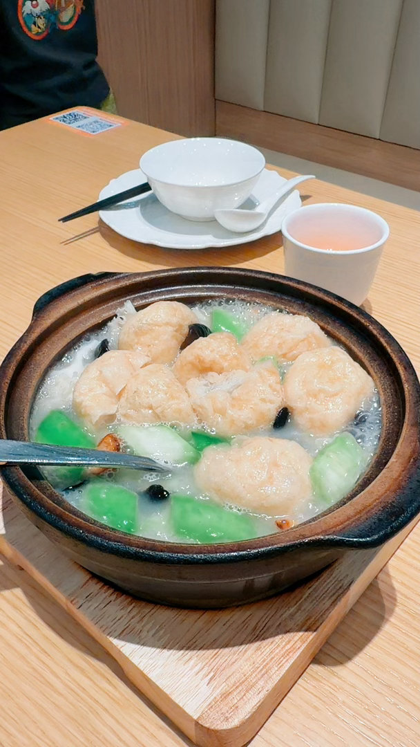 今晚在苏州诚品吃了粤菜