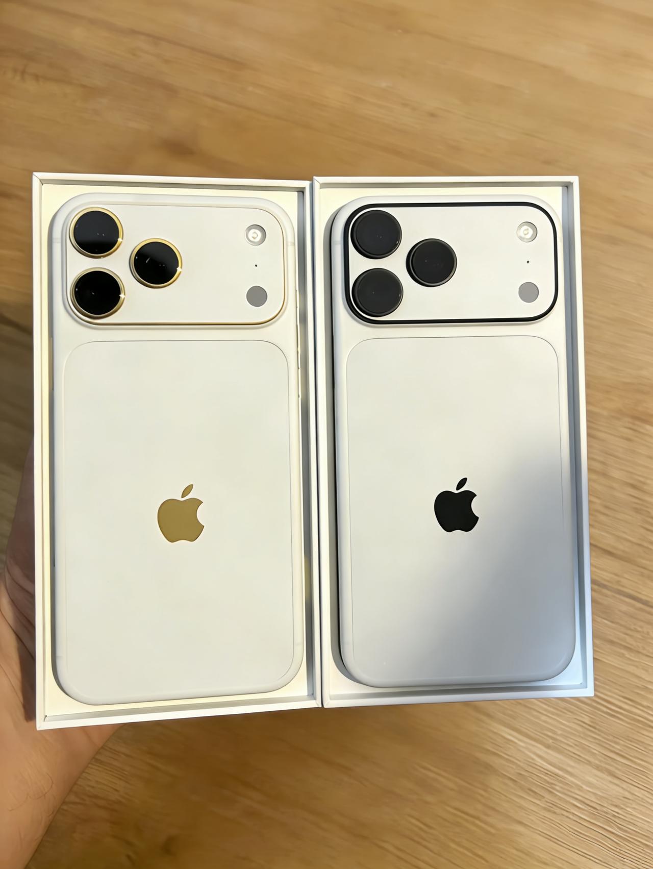 iPhone17Pro黑白色多好看啊！为什么不出？
网上看到的图，我天，黑白色这