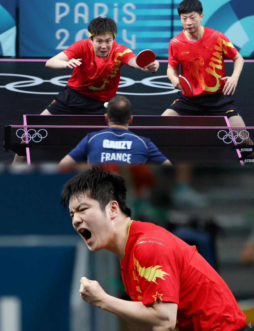 #致敬全力以赴的你#乒乓球男团五连冠，我懂你的不容易，中国队再次向世界展现了他们